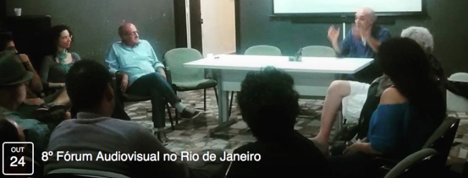 Vamos para o 8º Fórum Audiovisual no Rio de Janeiro!